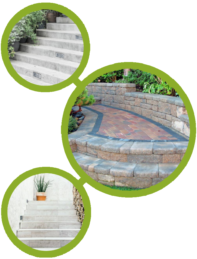 stoops and steps green